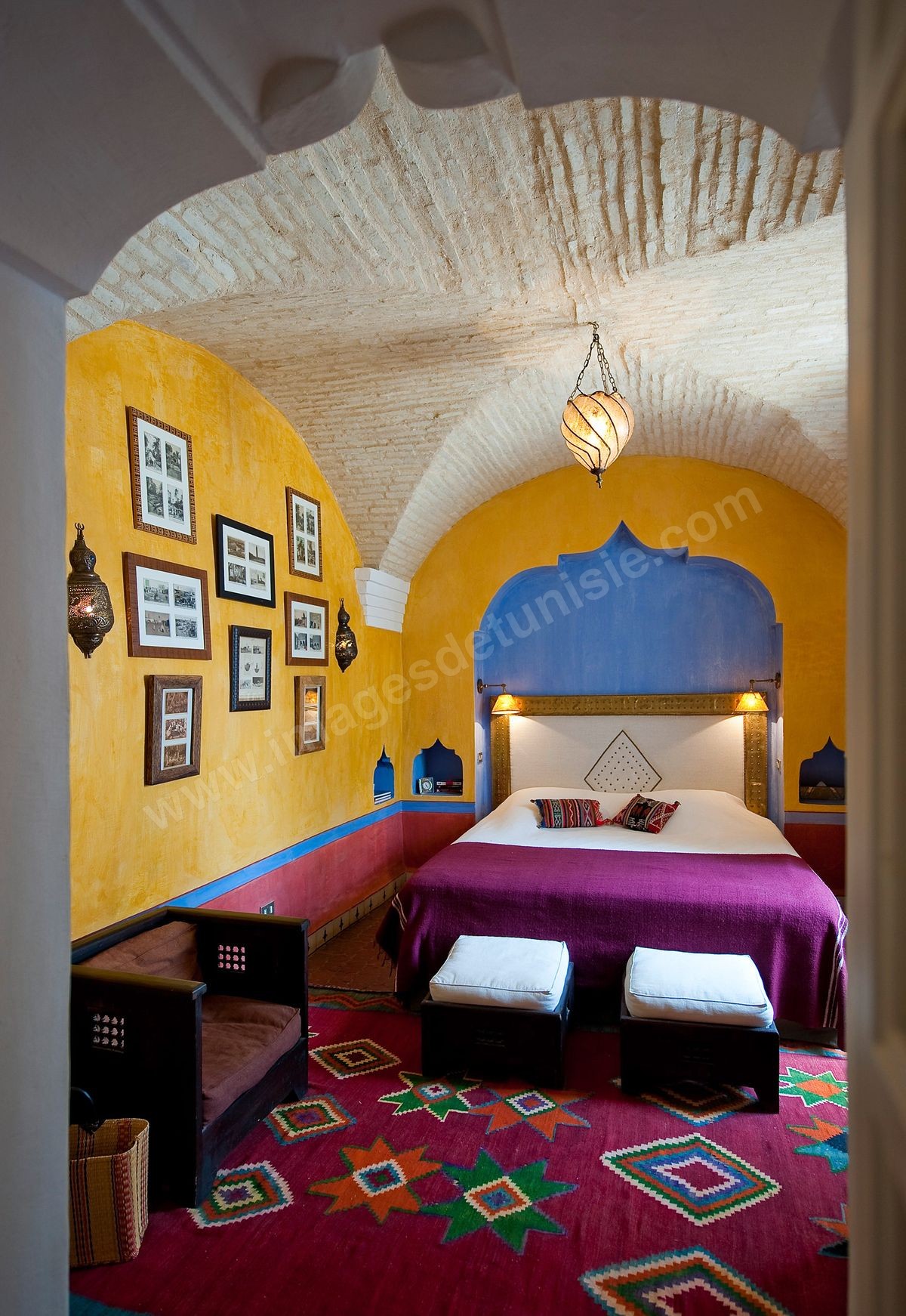 Appartement et chambre du Dar El Hadir de Antoine dans la medina de Tozeur