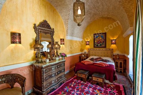 Appartement et chambre du Dar El Hadirde Antoine dans la medina de Tozeur