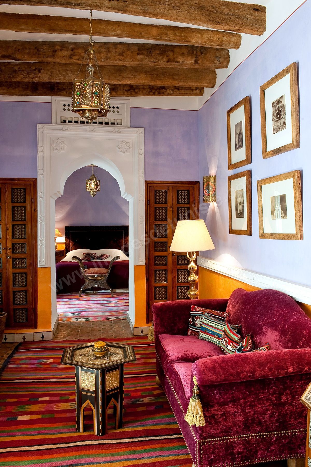 Appartement et chambre du Dar El Hadir de Antoine dans la medina de Tozeur