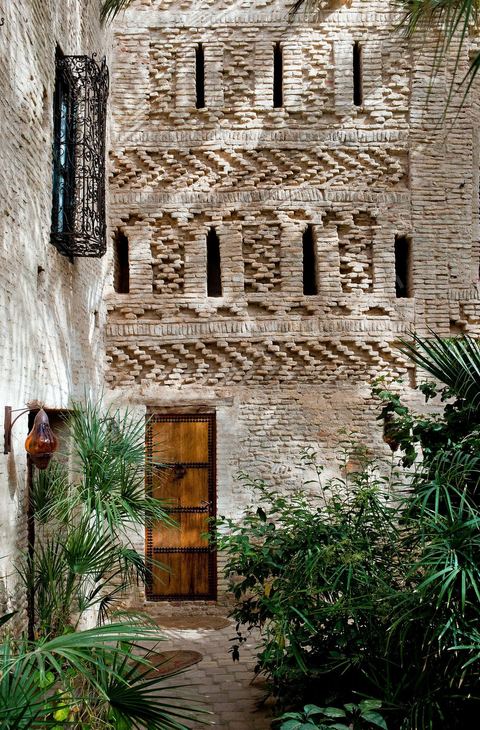 Patio jardin - Dar El Hadir de Antoine dans la medina de Tozeur