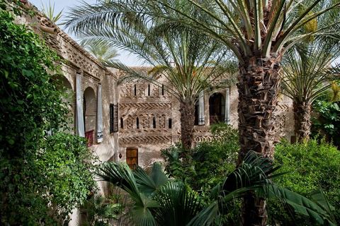 Patio jardin - Dar El Hadir de Antoine dans la medina de Tozeur