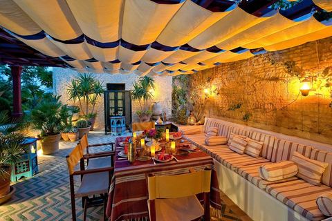 Terrasse - Dar El Hadir de Antoine dans la medina de Tozeur