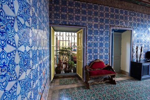 La Chambre Bleue B&B Bed and Breakfast dans la Maison de Marouane et Sondos Ben Milled dans la medina de Tunis