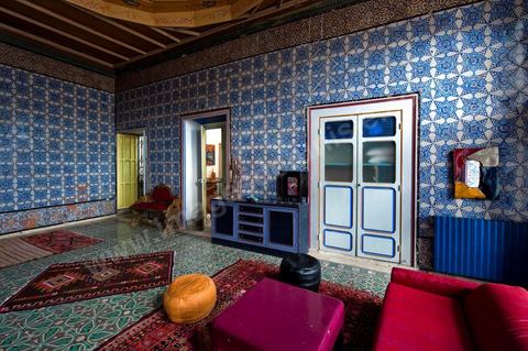 La Chambre Bleue B&B Bed and Breakfast dans la Maison de Marouane et Sondos Ben Milled dans la medina de Tunis