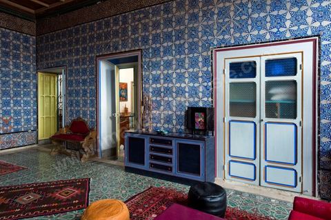 La Chambre Bleue B&B Bed and Breakfast dans la Maison de Marouane et Sondos Ben Milled dans la medina de Tunis