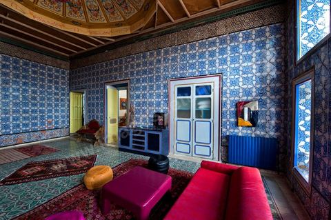 La Chambre Bleue B&B Bed and Breakfast dans la Maison de Marouane et Sondos Ben Milled dans la medina de Tunis