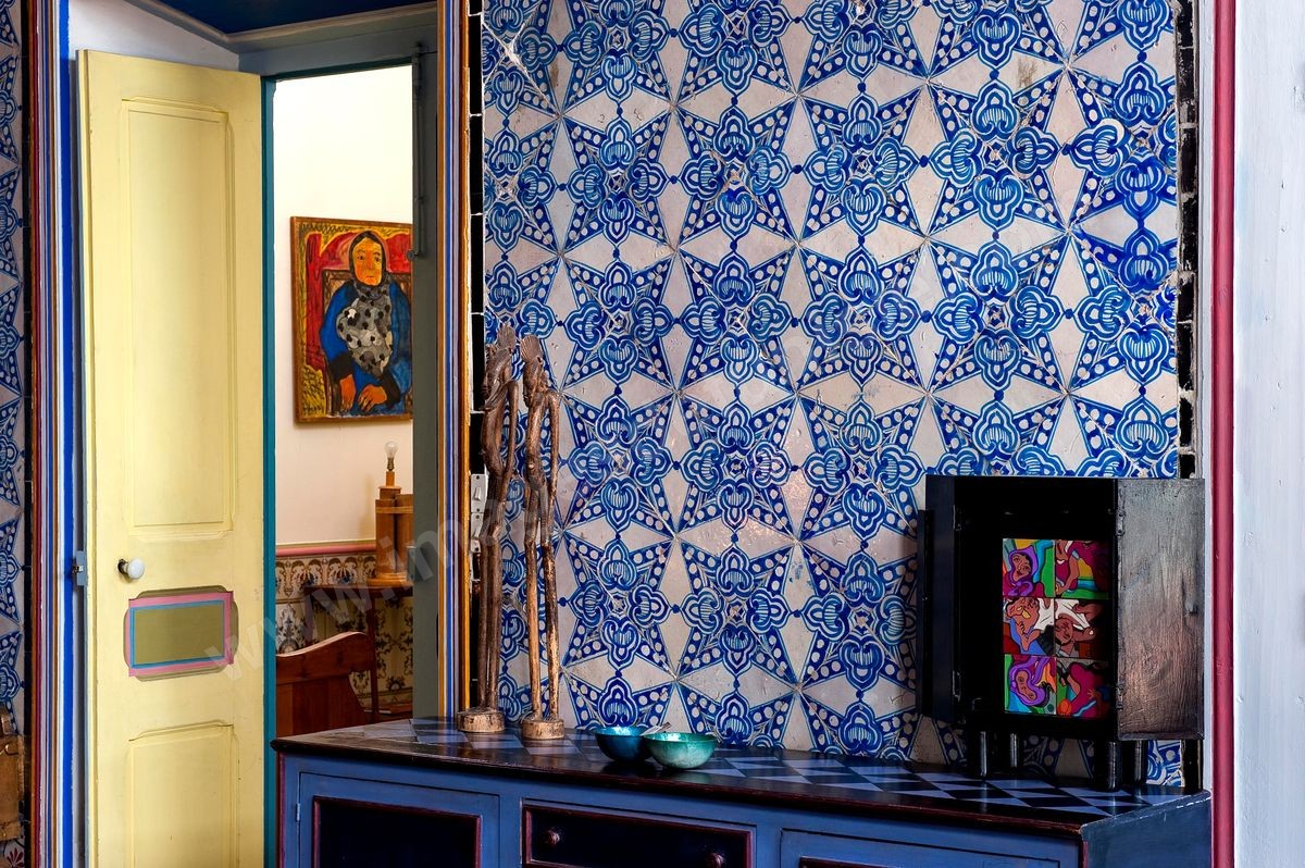La Chambre Bleue B&B Bed and Breakfast dans la Maison de Marouane et Sondos Ben Milled dans la medina de Tunis