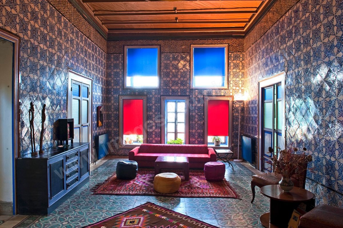 La Chambre Bleue B&B Bed and Breakfast dans la Maison de Marouane et Sondos Ben Milled dans la medina de Tunis
