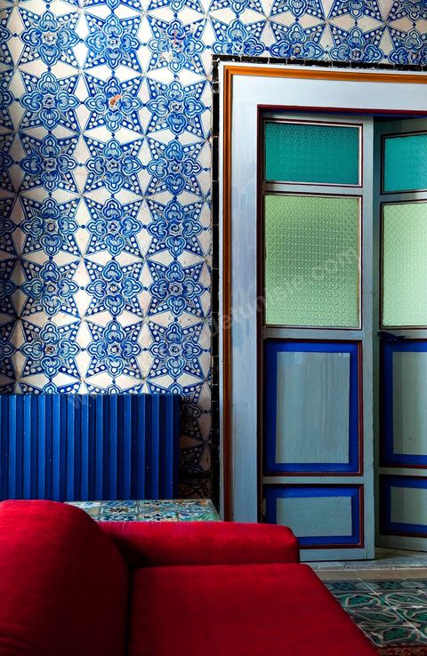 La Chambre Bleue B&B Bed and Breakfast dans la Maison de Marouane et Sondos Ben Milled dans la medina de Tunis