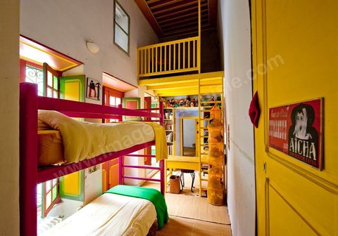 Chambre des enfants de la Maison de Marouane et Sondos Ben Milled dans la medina de Tunis