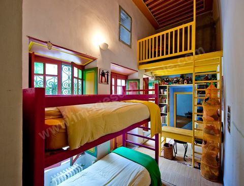 Chambre des enfants de la Maison de Marouane et Sondos Ben Milled dans la medina de Tunis