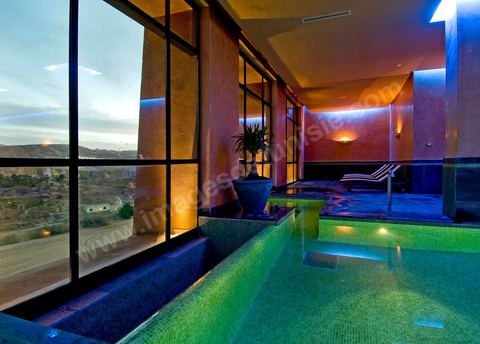 Le nouveau Spa "les Bains Berbères" de l'hotel Tamerza Palace à Tamerza dasn le sud tunisien