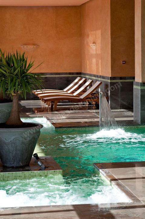 Le nouveau Spa "les Bains Berbères" de l'hotel Tamerza Palace à Tamerza dasn le sud tunisien