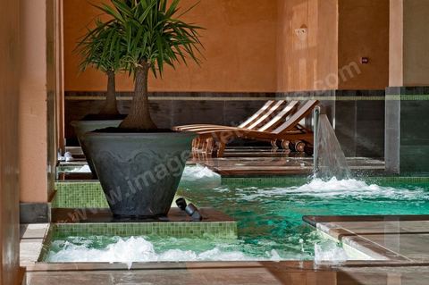 Le nouveau Spa "les Bains Berbères" de l'hotel Tamerza Palace à Tamerza dasn le sud tunisien