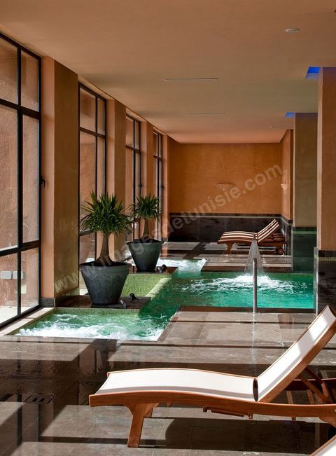 Le nouveau Spa "les Bains Berbères" de l'hotel Tamerza Palace à Tamerza dasn le sud tunisien