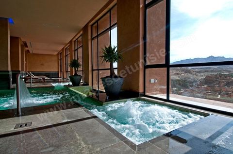 Le nouveau Spa "les Bains Berbères" de l'hotel Tamerza Palace à Tamerza dasn le sud tunisien