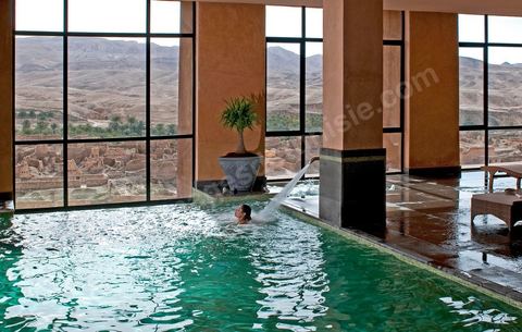 Le nouveau Spa "les Bains Berbères" de l'hotel Tamerza Palace à Tamerza dasn le sud tunisien