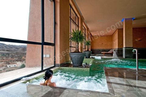 Le nouveau Spa "les Bains Berbères" de l'hotel Tamerza Palace à Tamerza dasn le sud tunisien