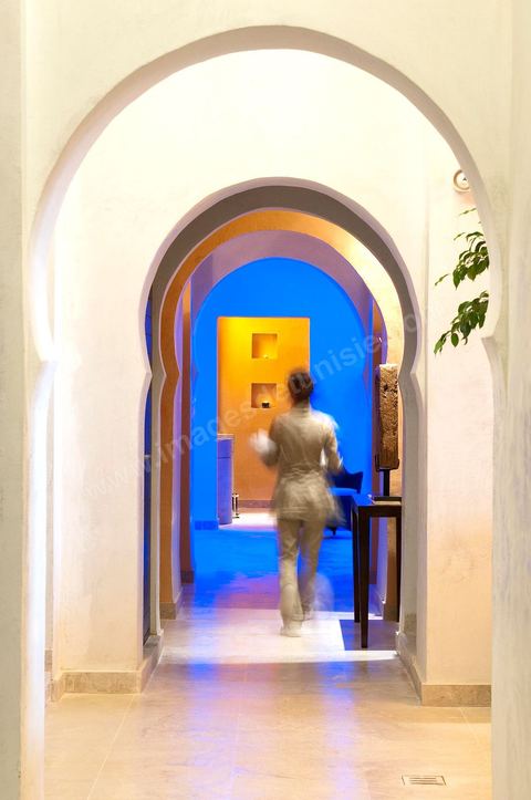 Le nouveau Spa "les Bains Berbères" de l'hotel Tamerza Palace à Tamerza dasn le sud tunisien