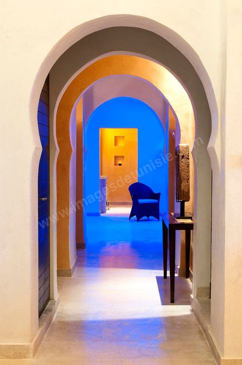 Le nouveau Spa "les Bains Berbères" de l'hotel Tamerza Palace à Tamerza dasn le sud tunisien