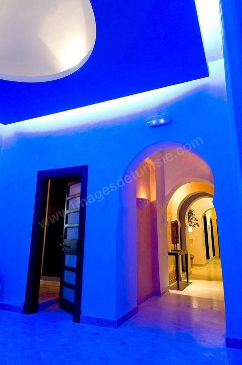 Le nouveau Spa "les Bains Berbères" de l'hotel Tamerza Palace à Tamerza dasn le sud tunisien