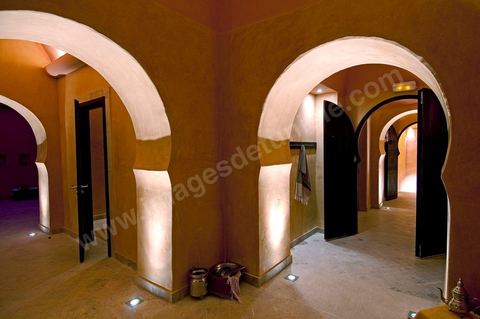 Le nouveau Spa "les Bains Berbères" de l'hotel Tamerza Palace à Tamerza dasn le sud tunisien