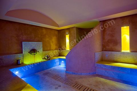 Le nouveau Spa "les Bains Berbères" de l'hotel Tamerza Palace à Tamerza dasn le sud tunisien
