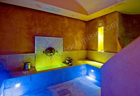 Le nouveau Spa "les Bains Berbères" de l'hotel Tamerza Palace à Tamerza dasn le sud tunisien