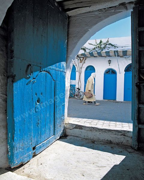 Foundouks dans la medina de Houmt Souk - Djerba