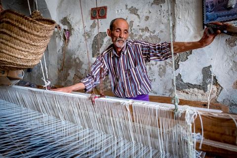 Atelier de tissage à Houmt Souk