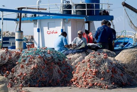MArina et portd e pêche de Houmt Souk