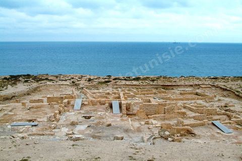site archéologique sur l'ile de Kerkennah