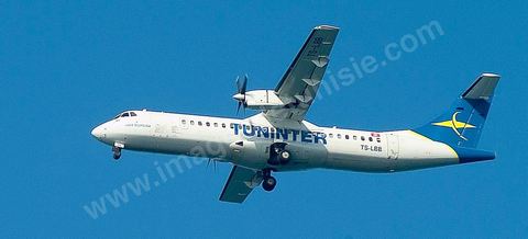 Avion ATR de la compagnie TUNINTER