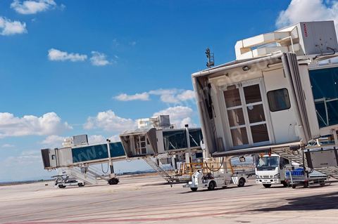 Le tarmac de l'Aéroport international d'Enfidha Zine El Abidine Ben Ali