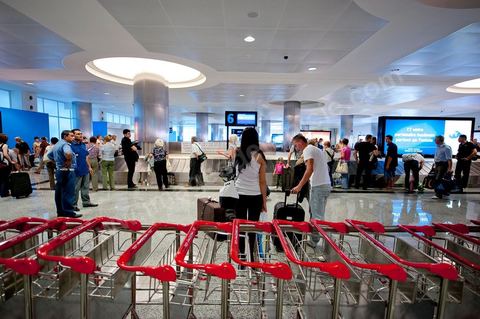 recéption des bagages voyageurs à l'Aéroport international d'Enfidha Zine El Abidine Ben Ali