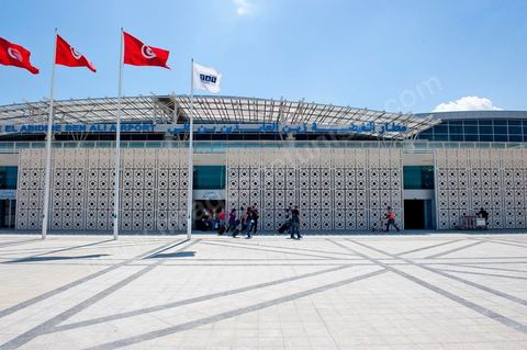 façade extérieure de l'Aéroport international d'Enfidha Zine El Abidine Ben Ali