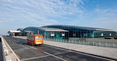façade extérieure de l'Aéroport international d'Enfidha Zine El Abidine Ben Ali