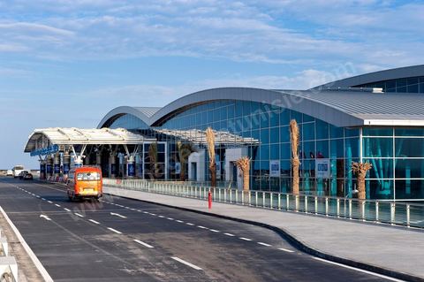 façade extérieure de l'Aéroport international d'Enfidha Zine El Abidine Ben Ali