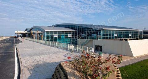façade extérieure de l'Aéroport international d'Enfidha Zine El Abidine Ben Ali