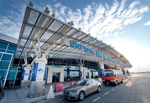 façade extérieure de l'Aéroport international d'Enfidha Zine El Abidine Ben Ali