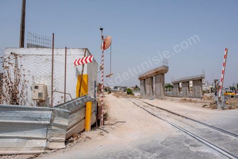 Future Gare du RFR à la Manouba, banlieue ouest de Tunis.