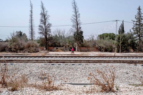 Future Gare du RFR à la Manouba, banlieue ouest de Tunis.
