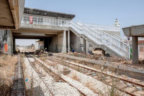 Future Gare du RFR à la Manouba, banlieue ouest de Tunis.
