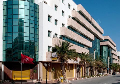 Immeubles de Bureaux dans le quartier d'affaires de Montplaisir au coeur de Tunis