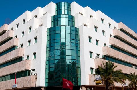 Immeubles de Bureaux dans le quartier d'affaires de Montplaisir au coeur de Tunis