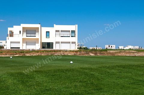 Projet unique de villas haut standing au coeur du Residence Golf Course à Gammarth dans la banlieue nord de Tunis