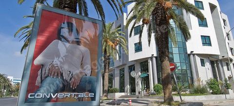 Immeubles sur l'avenue Mohamed V à Tunis