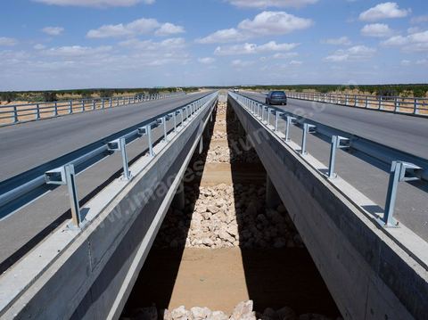 Nouvelle autoroute en fin de chantier de Msaken a Sfax