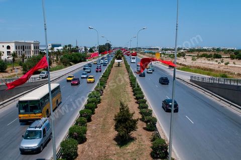 Voie rapide reliant Tunis à la banlieue nord