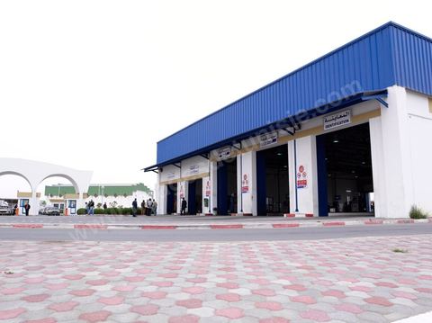 Centre de visite technique automobile de l'Agence Technique des Transports Terrestres ( ATTT ) de Sakiet Ezzit à Sfax